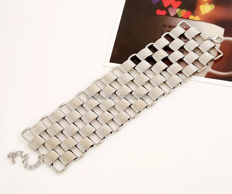 Bracelets de créateur en alliage de couleur or