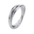 Bague fine acier inoxydable