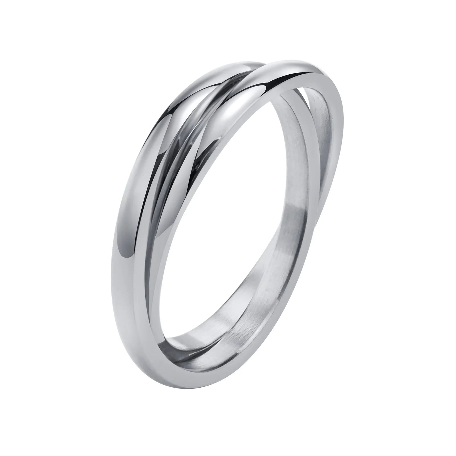 Bague fine acier inoxydable