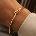 Bracelets en acier inoxydable pour femme en or ou argent