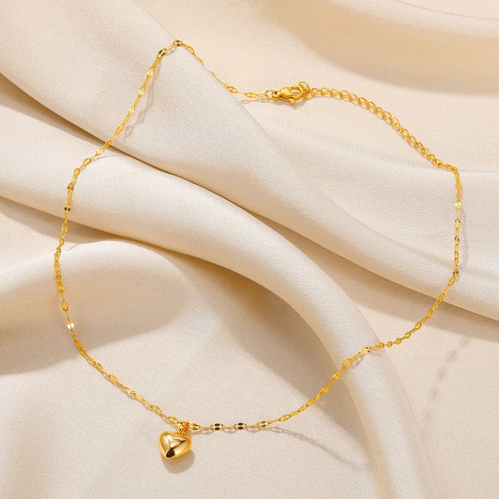 Collier cœur d'amour
