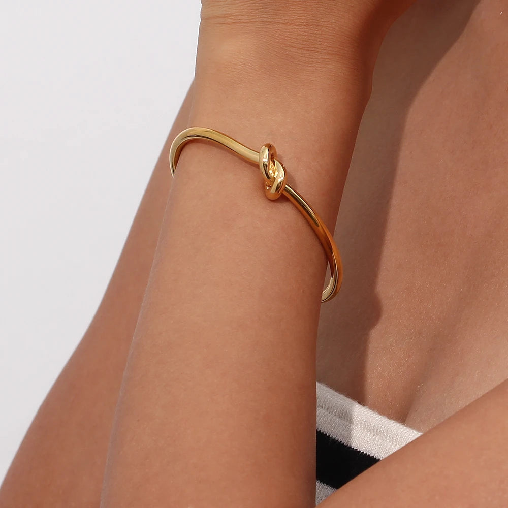 Bracelet couleur Or acier inoxydable