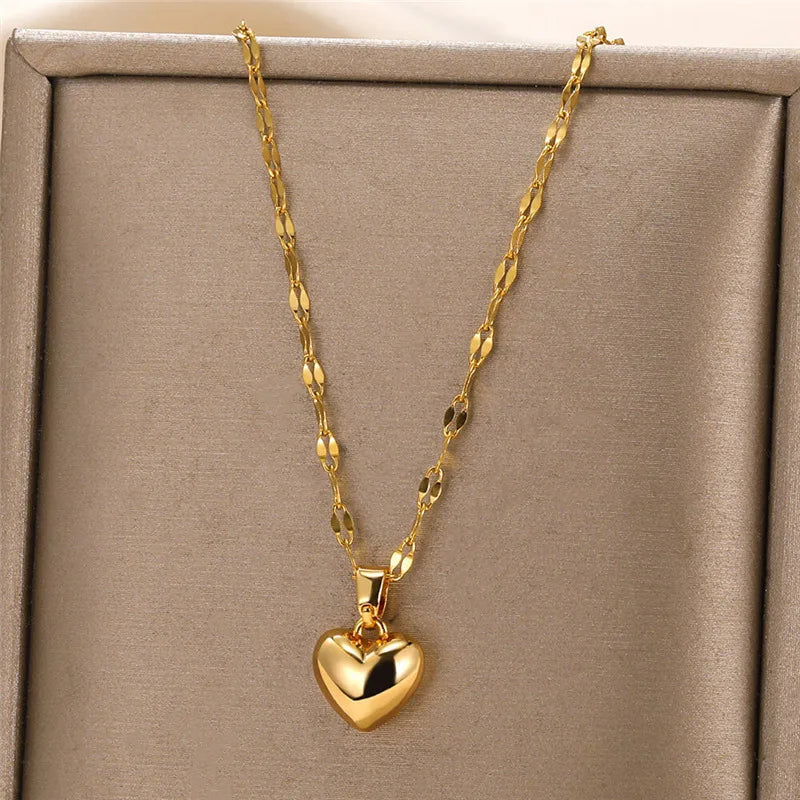 Collier cœur d'amour