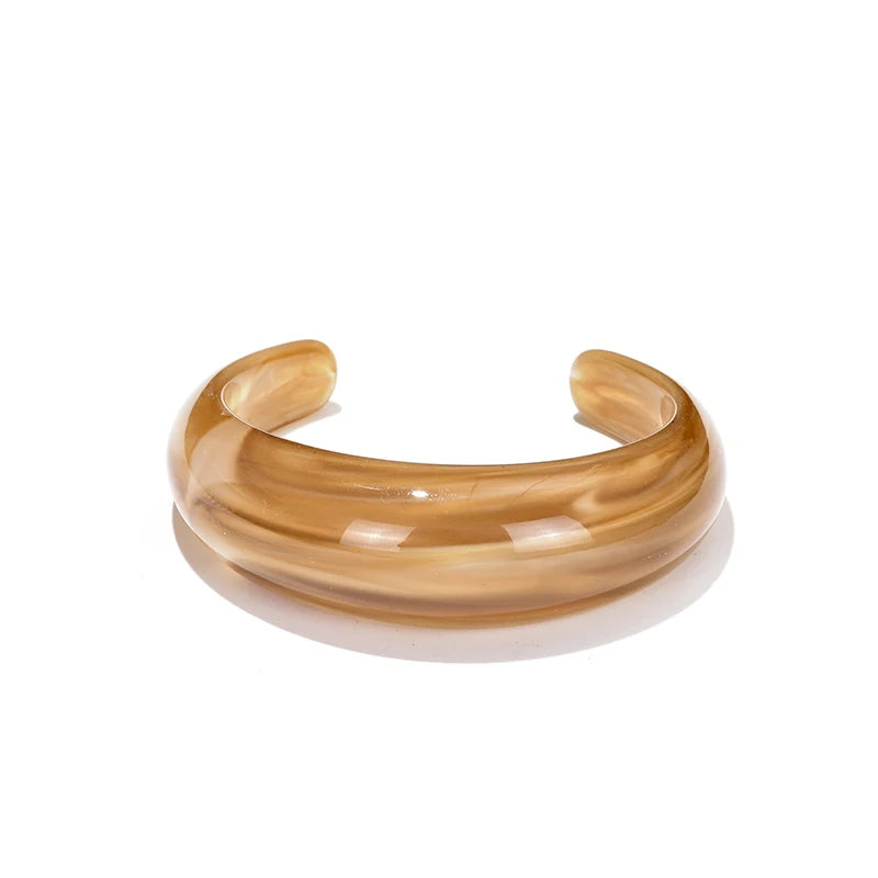 Bracelet Vintage bohème résine manchette Bracelets
