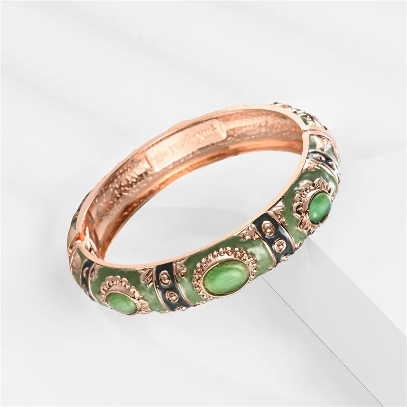 Bracelet en émail pour femmes, bracelet hawaïen, bohème