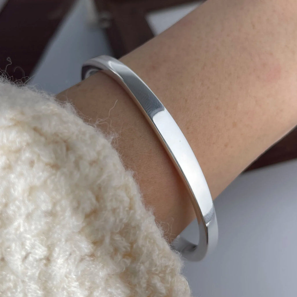 Bracelets en argent Sterling pour femmes et hommes