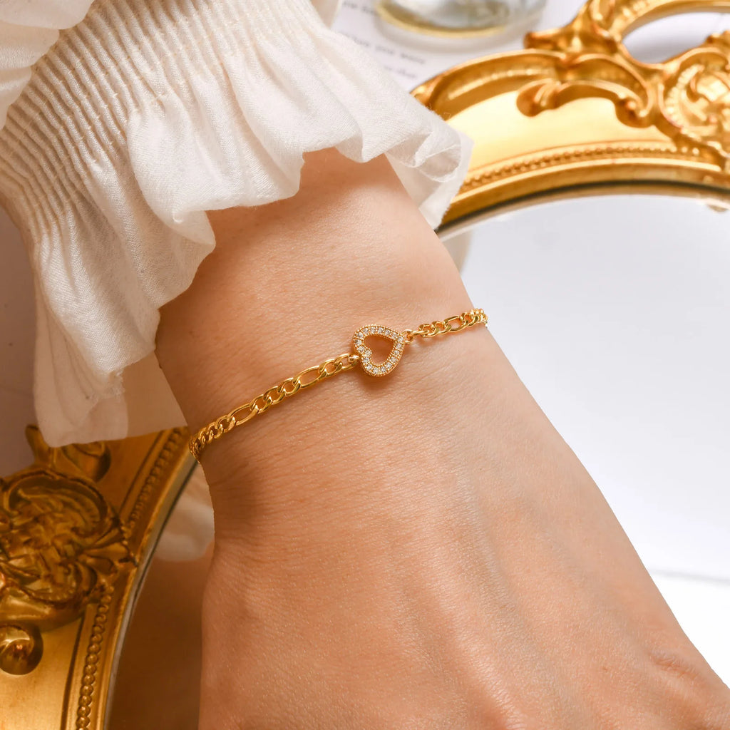 Bracelets chaîne et maillons or