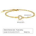 Bracelets chaîne et maillons or