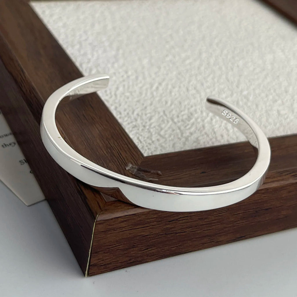 Bracelets en argent Sterling pour femmes et hommes