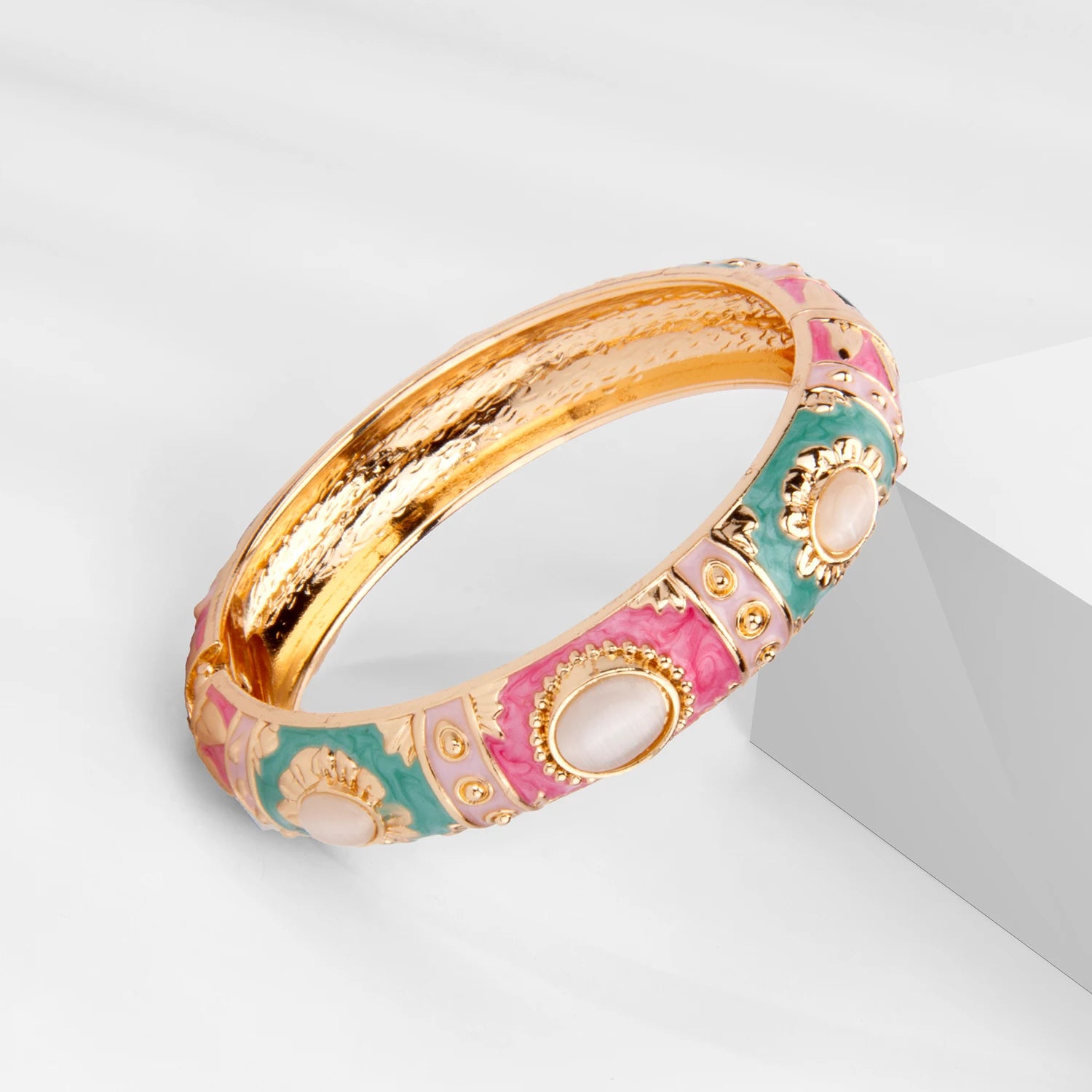 Bracelet en émail pour femmes, bracelet hawaïen, bohème