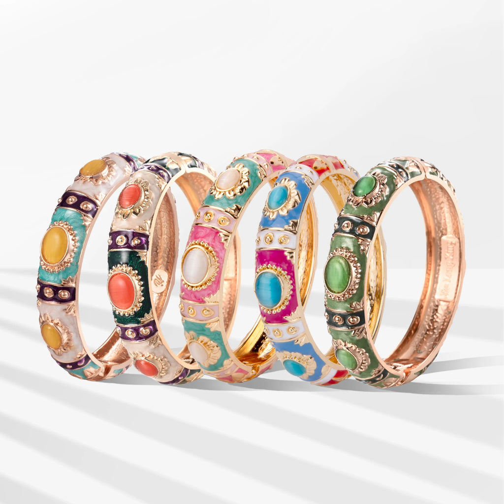 Bracelet en émail pour femmes, bracelet hawaïen, bohème